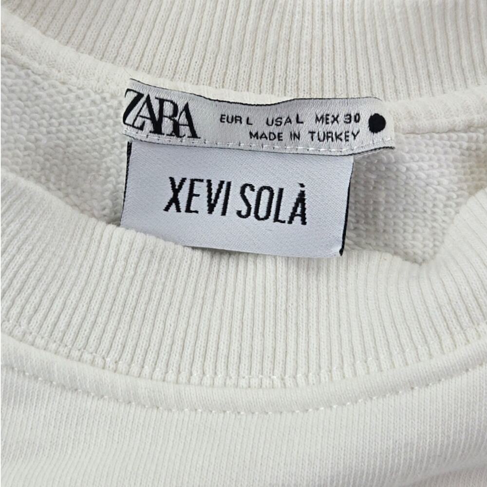 Zara | Xevi Sola Wearable Art Sweatshirt | Size Large - Picture 5 of 6